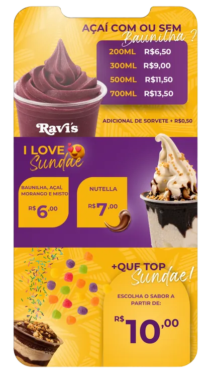 Cardápio digital: story 1