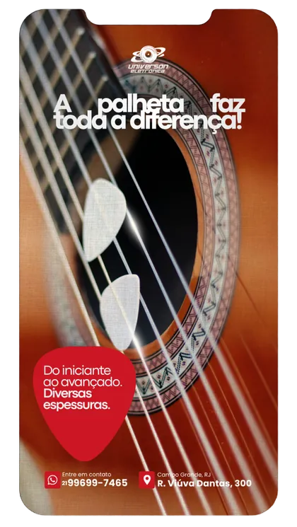 Loja de música: story 3